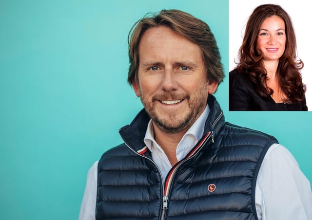 The Institute of Directors (IoD) has appointed Harrogate Spring Water boss James Cain OBE as branch chair for North Yorkshire.
He will be supported by newly appointed vice-chair Caroline Pullich (inset), who leads the Yorkshire Business Banking team at Barclays.