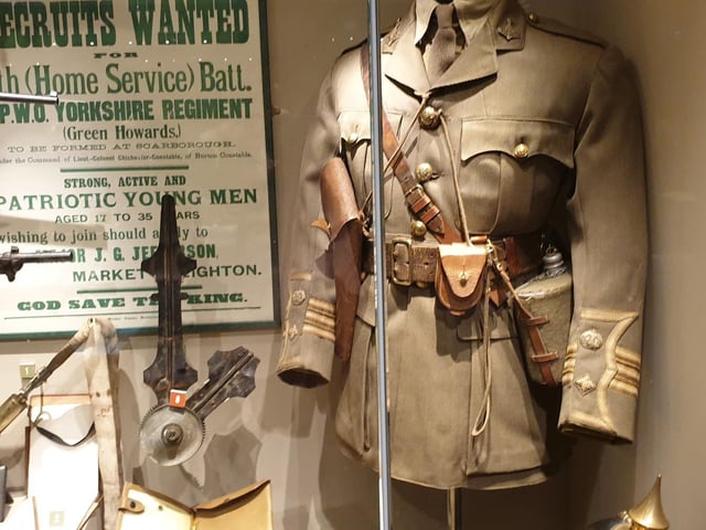 Informative displays are a feature of the museum