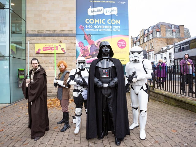 Thousands of comic art fans flocked to the festival. Picture: Andrew Benge.