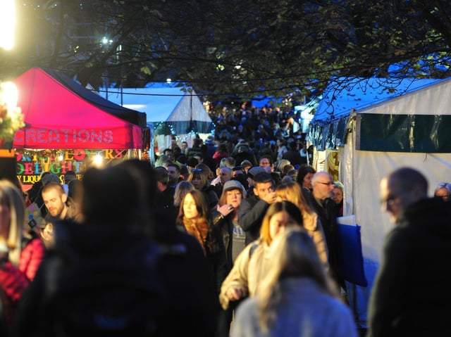 The Harrogate Christmas Market generated a footfall of more than 80,000 over its four-day duration,