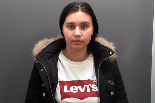 20-year-old Monica Lilly of Brook Avenue, Manchester, was jailed for four years and two months alongside Stoica.
