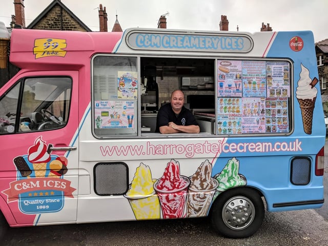 This Harrogate District Ice Cream Man Could Soon Be Officially Named The Best In The Whole Of The Uk Harrogate Advertiser