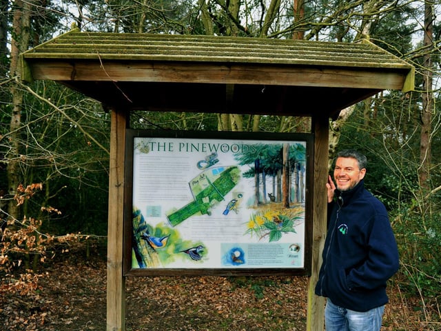 Protecting trees in Harrogate - Neil Hind, chair of Pinewoods Conservation Group.