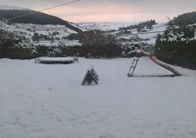 The first snow of winter has fallen but it didn’t hang around for too long.
