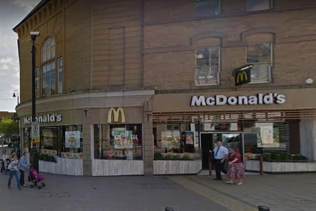 McDonalds delivery is now available from the Harrogate restaurant.
