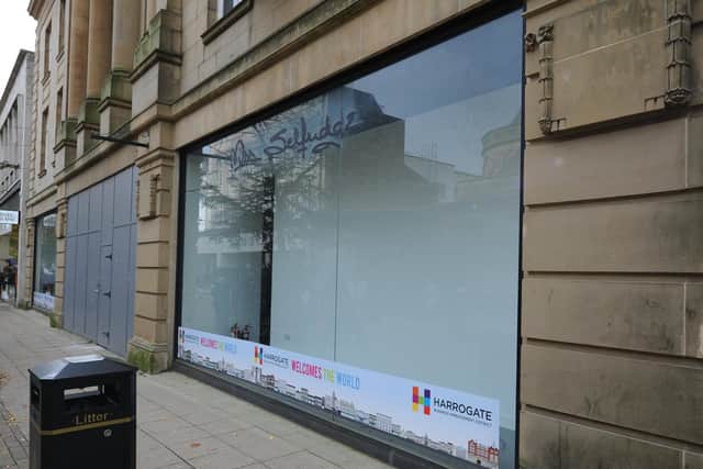 Empty shop front in Harrogate. Photo: Gerard Binks/ JPI Media