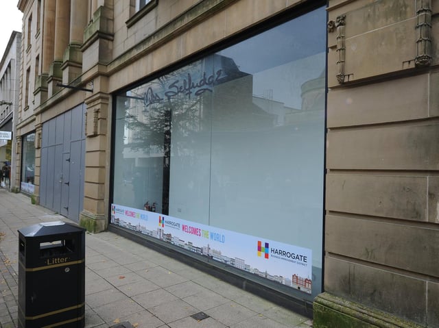 Empty shop front in Harrogate. Photo: Gerard Binks/ JPI Media