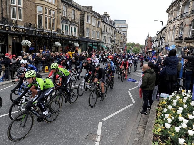Tour de Yorkshire will not be passing through Harrogate town this year, but will pass through parts of the district.