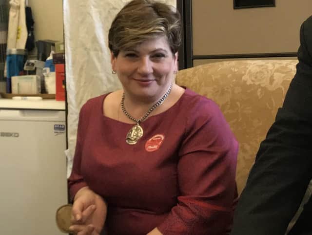 Coming to Harrogate - Labour's shadow foreign secretary Emily Thornberry MP.