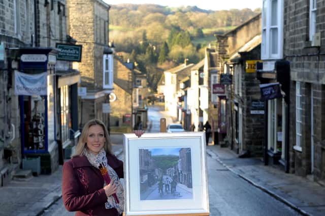 Claire Baxter has been chosen as the Official Artist for the Tour de Yorkshire 2020.