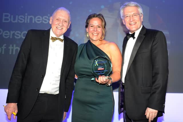 Sharon Canavar won last year's Business Personality of the Year award at the Harrogate Advertiser Excellence in Business Awards.