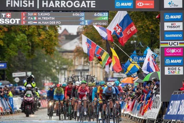 The UCI Road World Championships were held across the district for nine days last September.