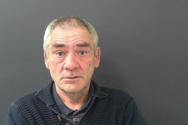 Michael Halligan, 58, of Bramham Drive, wascaught after his fingerprint was found on a tea caddy in one of the homes he burgled.
