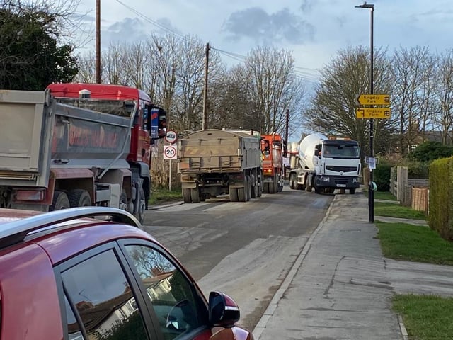 Plagued by road works on-and-off for 13 months - Kingsley Road in Harrogate.