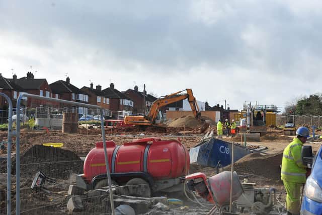 The sheer number of homes being built in the Kingsley Drive area of Harrogate is causing problems for the residents who live nearby.