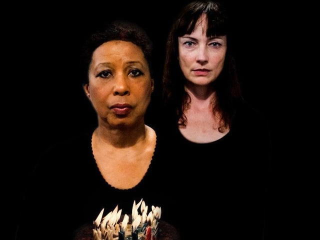 Judith Jacob and Penny Layden in Seeds