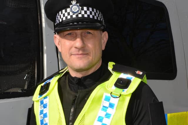 Acting Superintendent Andy Colbourne of North Yorkshire Police. Picture: North Yorkshire Police.