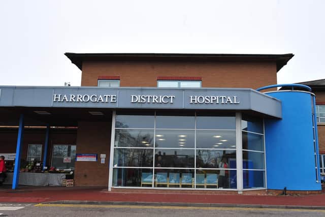Harrogate District Hospital has urged 'extremely disrespectful' visitors to stop photographing and videoing other patients - who they don't know - receiving tests for Coronavirus.