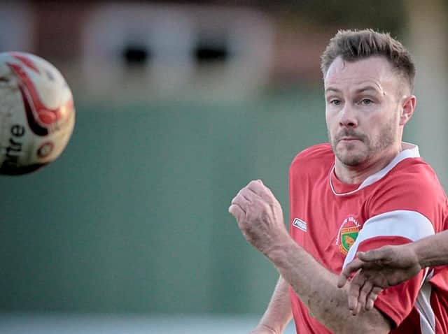 Steve Bromley has re-joined Harrogate Railway from local rivals Knaresborough Town. Picture: Caught Light Photography