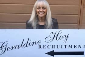 Geraldine Hoy, who has retired from the recruitment business after 30 successful years based in Harrogate.