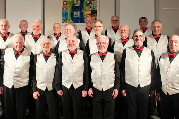 The Harrogate Harmony Barbershop Chorus.