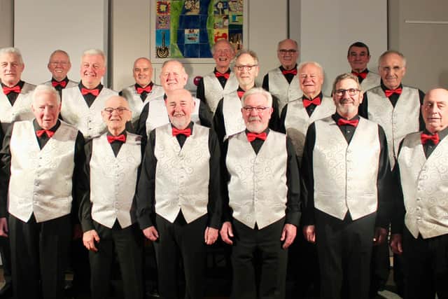 The Harrogate Harmony Barbershop Chorus.
