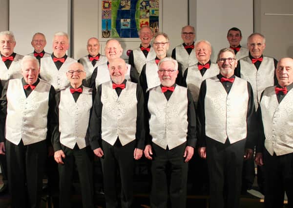 The Harrogate Harmony Barbershop Chorus.
