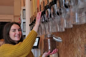 JarFull owner Rebecca Lodge is helping Harrogate shoppers to be more sustainable.