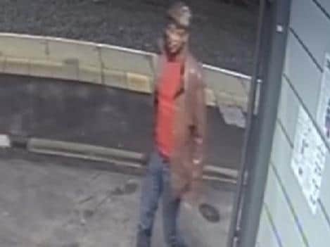 British Transport Police has released CCTV images of a man it would like to speak to.