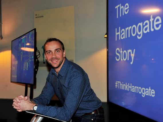 Harrogate businessman Mark Roberts, chair of Harrogate Place Leadership Group which will act as guardians of the Harrogate Story.