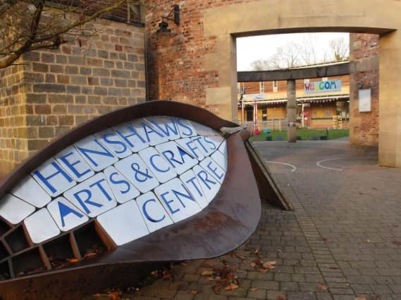 Henshaws Arts and Crafts Centre in Knaresborough has closed to external visitors until further notice - but its work to help people in the Harrogate area goes on.