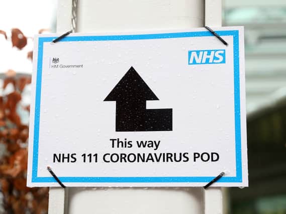 Directions to a coronavirus pod.