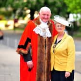 The mayor of Harrogate councillor Stuart Martin and his wife April are currently in self-isolation after she was diagnosed with the virus.