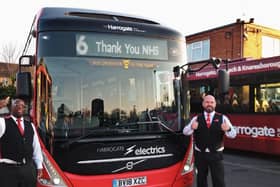 The Harrogate Bus Company has said it is changing its schedule due to the coronavirus lockdown - but is still committed to ensuring key workers can get around.