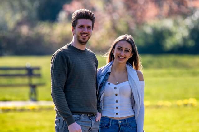 Ricky and Keri Bailey are among the Harrogate residents who have taken part in the project so far. Picture: David Smalley.