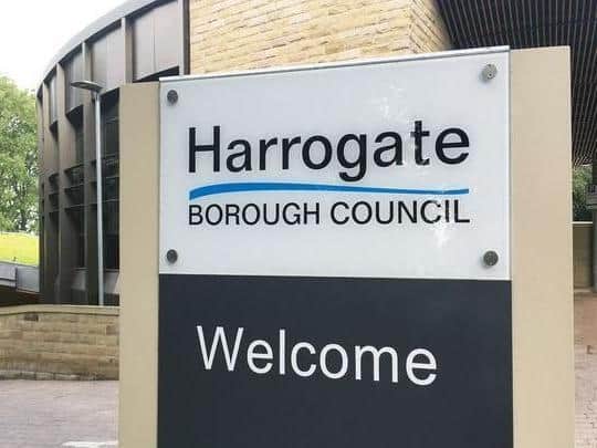 Harrogate Borough Council is in charge of administrating the government grants.
