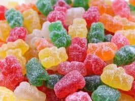 The '"edibles" can look very similar to well-known sweets such as Haribo, Smarties and chocolate bars