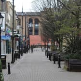 Lockdown - A deserted Cambridge Street in Harrogate. (Picture Gerard Binks)