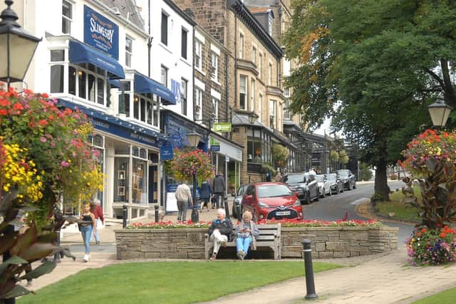 Police patrols have been stepped up in Harrogate after reports of visitors making unessential trips to the town (picture taken before Government guidelines issued).
