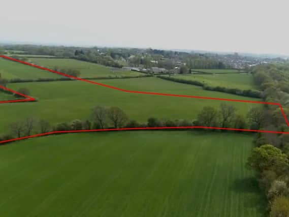 Part of the boundaries of Long Lands Common which is the focus of a Harrogate green group's new 300,000 appeal.