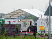 Coronavirus testing centre for NHS workers in Leeds