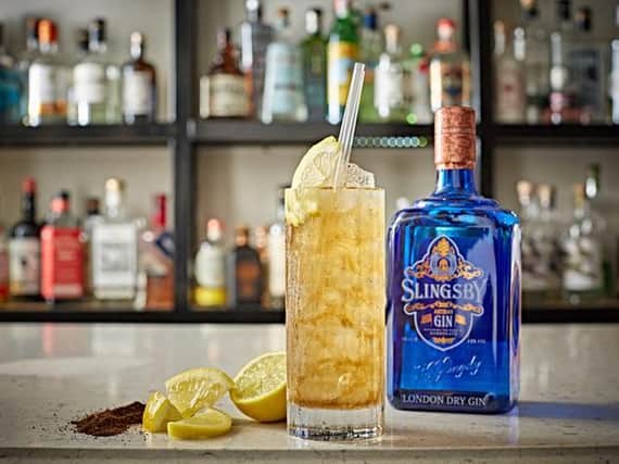 Yorkshire Iced Tea, courtesy of Harrogate-based, ultra-premium Gin brand Slingsby.