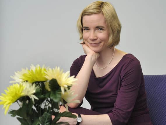 Historian Dr Lucy Worsley, one of the many famous names who have appeared at the Northern Aldborough Festival over the years.