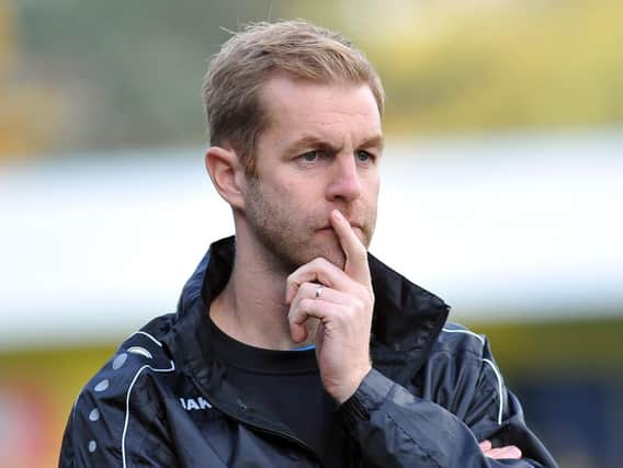 Harrogate Town manager Simon Weaver. Picture: Tony Johnson