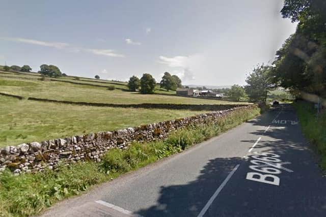 The incident occurred on the B6265 Hebden Road at Dibbles Bridge.