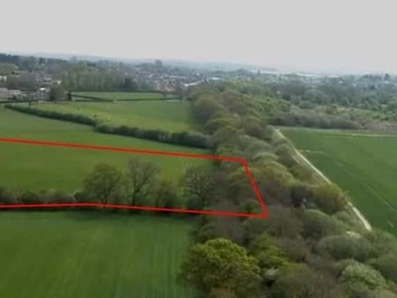 Harrogate's first community woodland? The proposed site, to be known as Long Lands Common, will border the Nidderdale Greenway, close to its starting point at The Avenue, Starbeck and the Bilton Triangle.