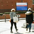 A total of8,891 people in Yorkshire have now tested positive for coronavirus. Pictured Leeds General Infirmary.