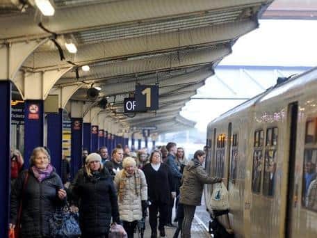 The number of trains running between Harrogate and York is set to double after council chiefs pledged to spend13million on rail upgrades.