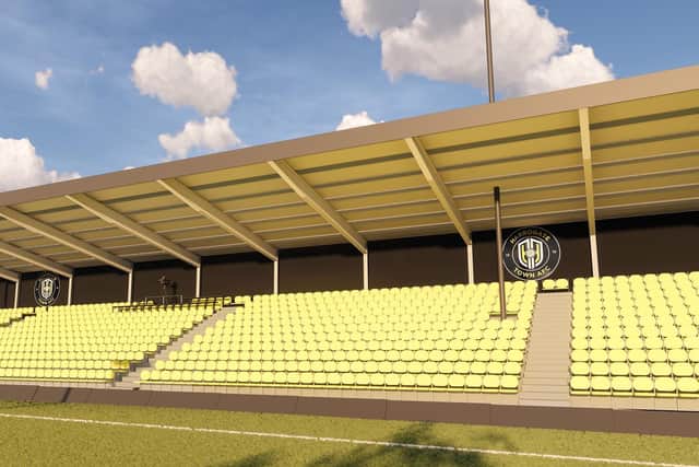 What Harrogate Towns new Family Stand will look like once completed