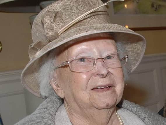 Much-loved Ripon resident Audrey Hobson has celebrated her 100th birthday.